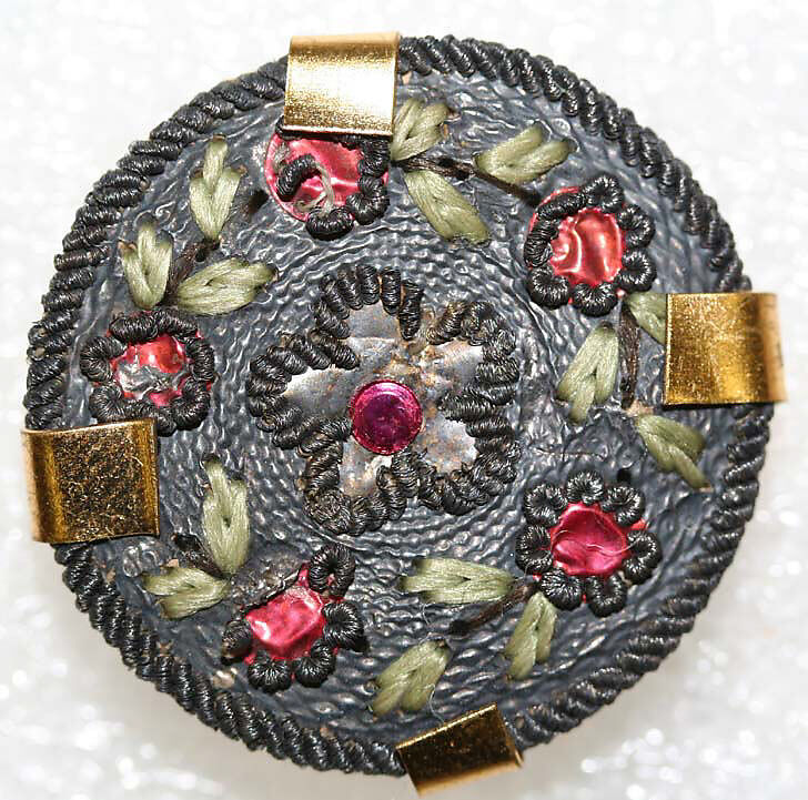 Button, passementerie, French