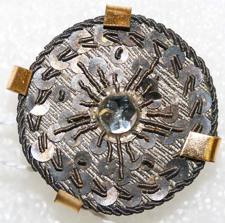 Button, passementerie, French