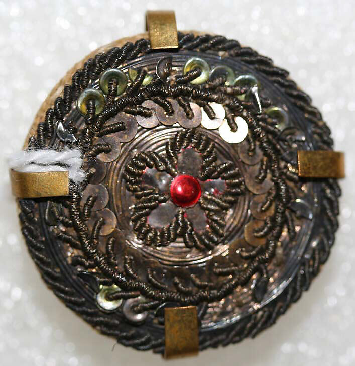 Button, passementerie, French