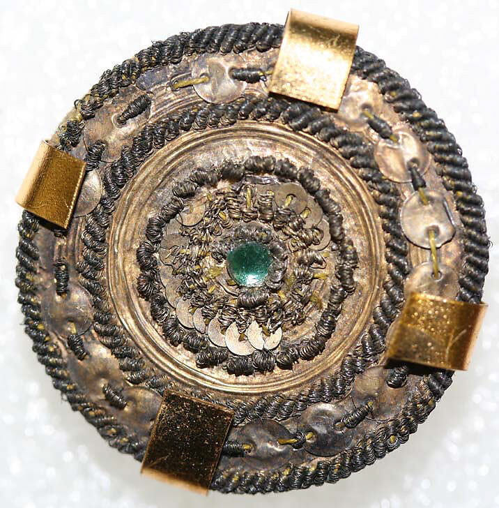 Button, passementerie, French