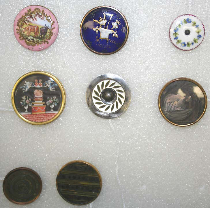 Button, [no medium available], French 