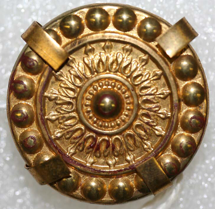 Button, wood, bone, French