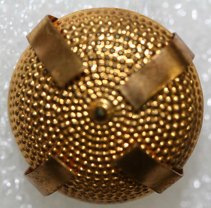 Button, wood, bone, French