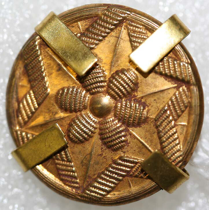 Button, wood, bone, French