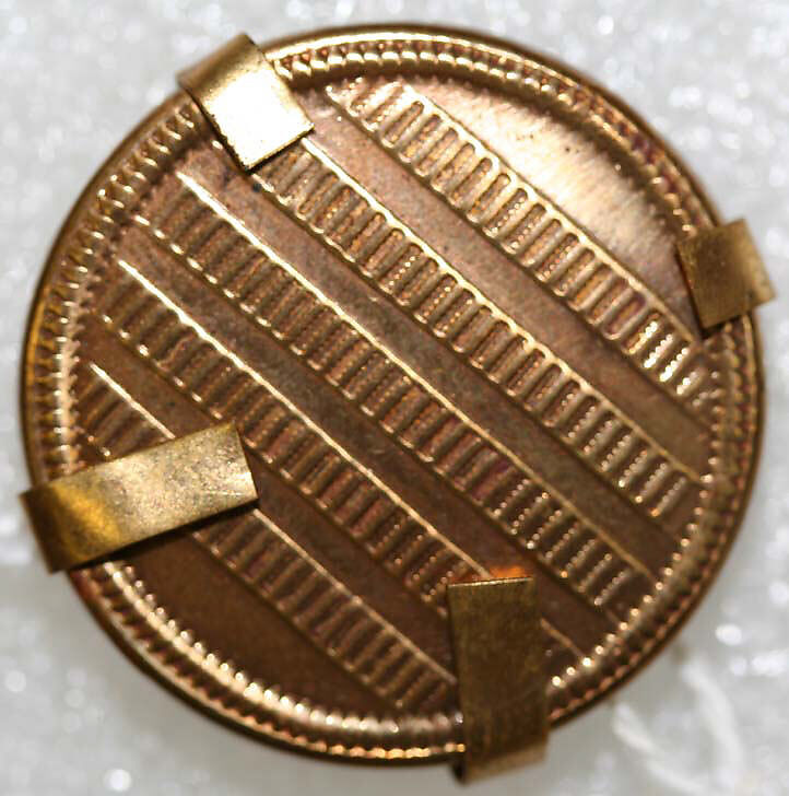 Button, wood, bone, metal, French