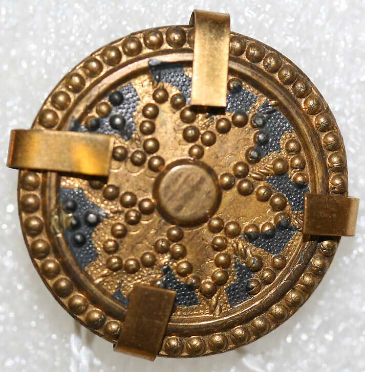 Button, wood, bone, metal, French