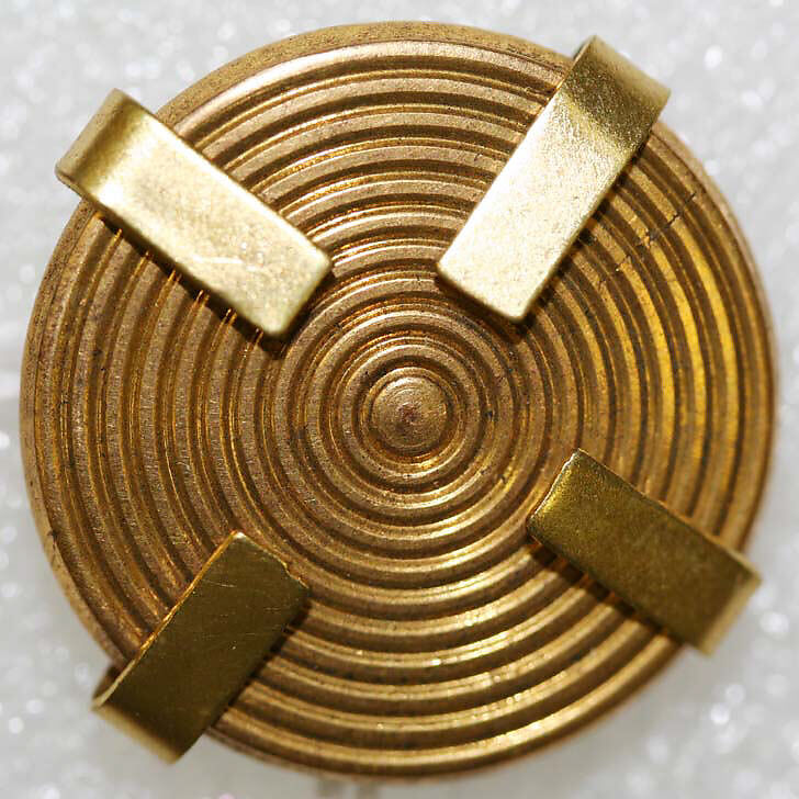 Button, wood, bone, metal, French