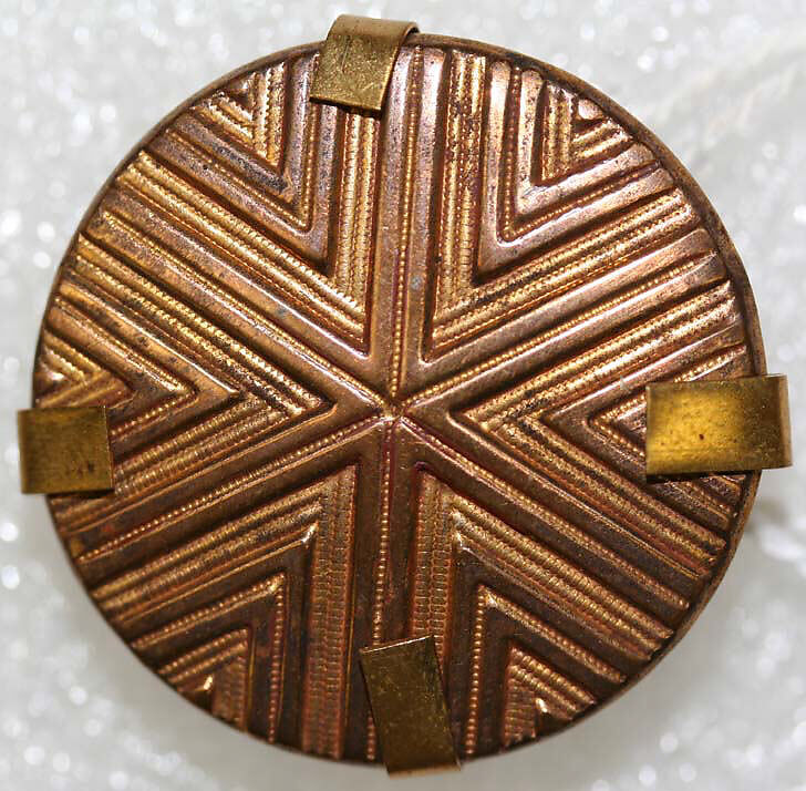 Button, wood, bone, metal, French