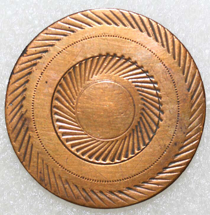 Button, wood, bone, American