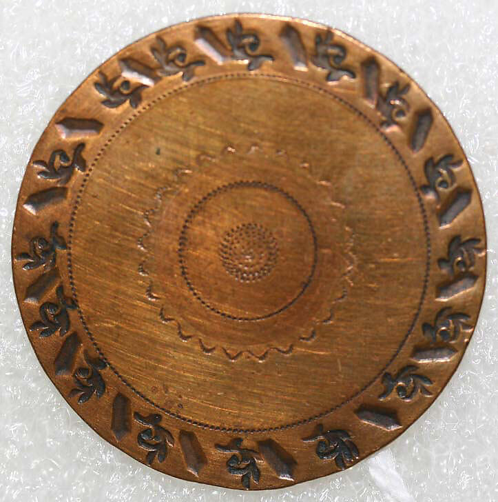 Button, wood, bone, American