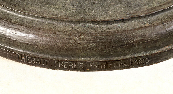 Bacchante and Infant Faun, Frederick William MacMonnies (American, New York 1863–1937 New York), Bronze, American