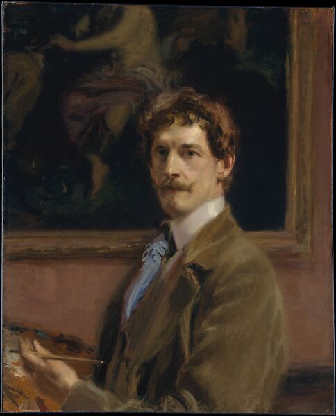 Self-portrait, Frederick William MacMonnies  American, Oil on canvas, American