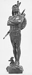 A Chief of the Multnomah Tribe, Hermon Atkins MacNeil (American, Everett, Massachusetts 1866–1947 Queens, New York), Bronze, American