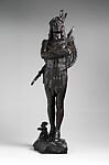 A Chief of the Multnomah Tribe, Hermon Atkins MacNeil  American, Bronze, American