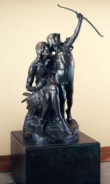 The Sun Vow, Hermon Atkins MacNeil (American, Everett, Massachusetts 1866–1947 Queens, New York), Bronze, American