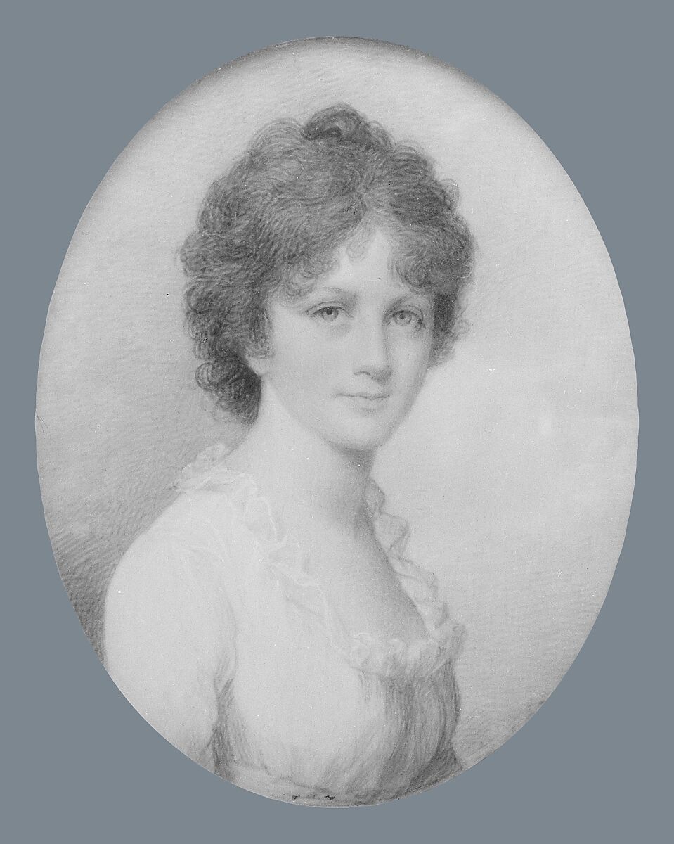 Mrs. James Lowndes (Catherine Osborn), Edward Greene Malbone (1777–1807), Watercolor on ivory, American 