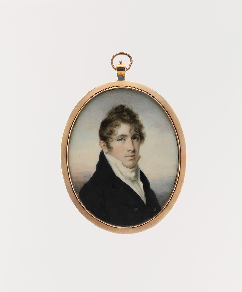 Robert Macomb, Edward Greene Malbone (1777–1807), Watercolor on ivory, American 