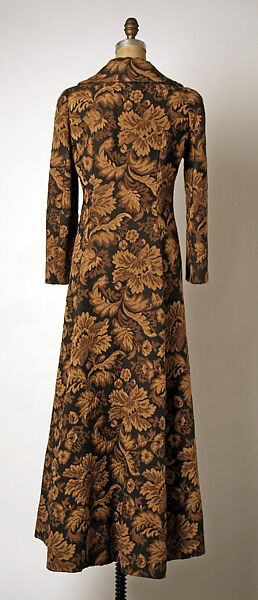 Jacket, Biba (British, 1963–1975), cotton, silk, synthetic, British