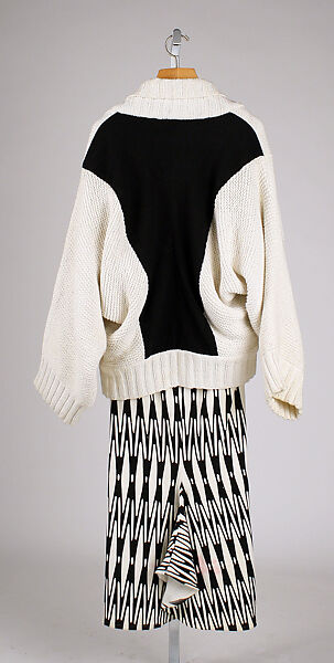 Ensemble, Bodymap (British, founded 1982), a,c) cotton; b) cotton/synthetic blend, British