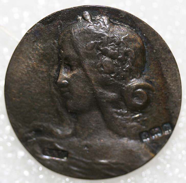 Button, metal, European