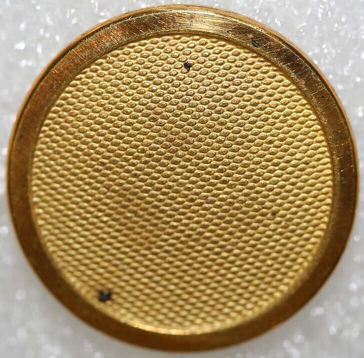 Button, metal, American or European