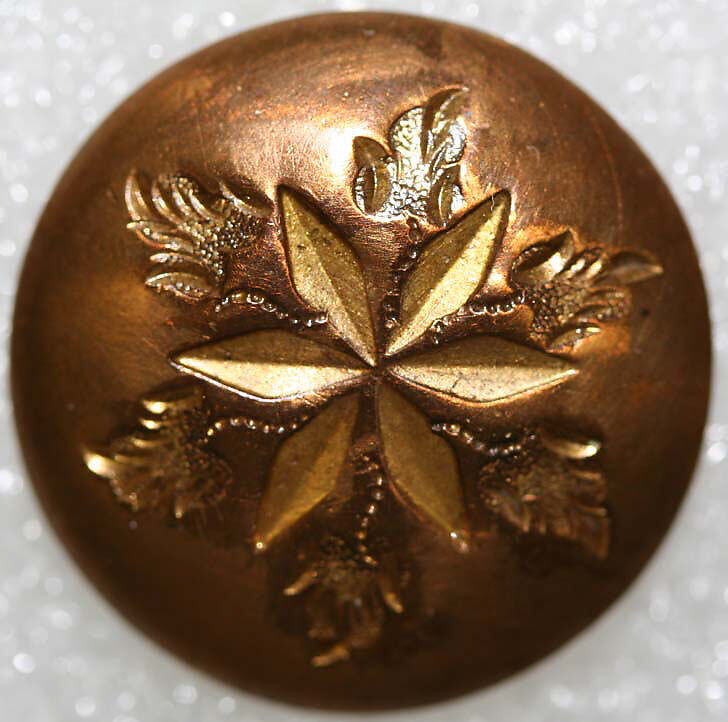 Button, metal, American or European