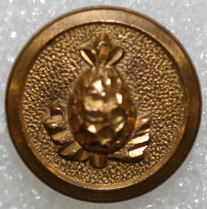 Button, metal, American or European