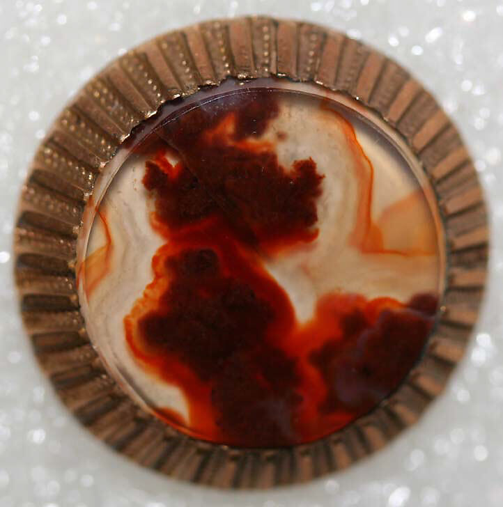 Button, metal, paste, American or European