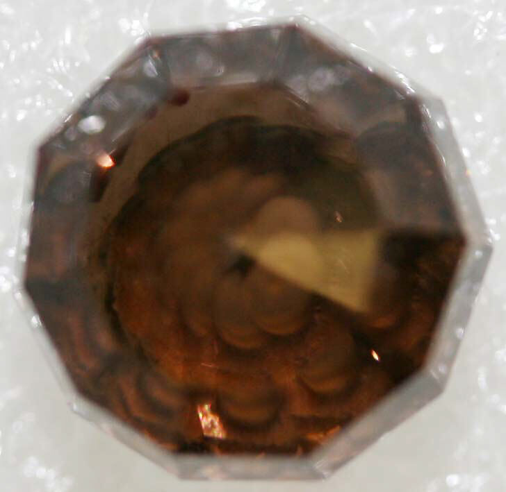 Button, semi-precious stones, British