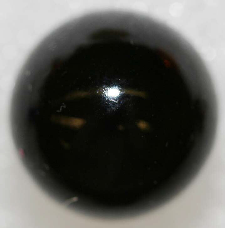 Button, semi-precious stones, British