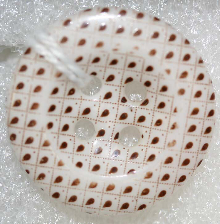 Button, china, British