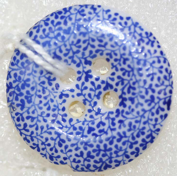 Button, china, British