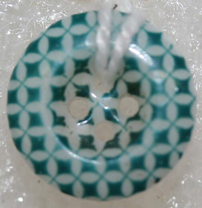 Button, china, British