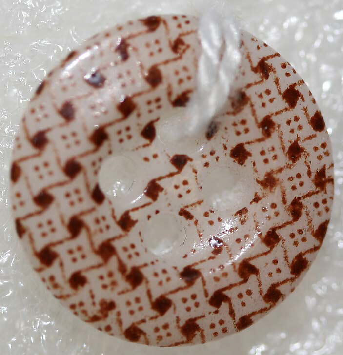 Button, china, British