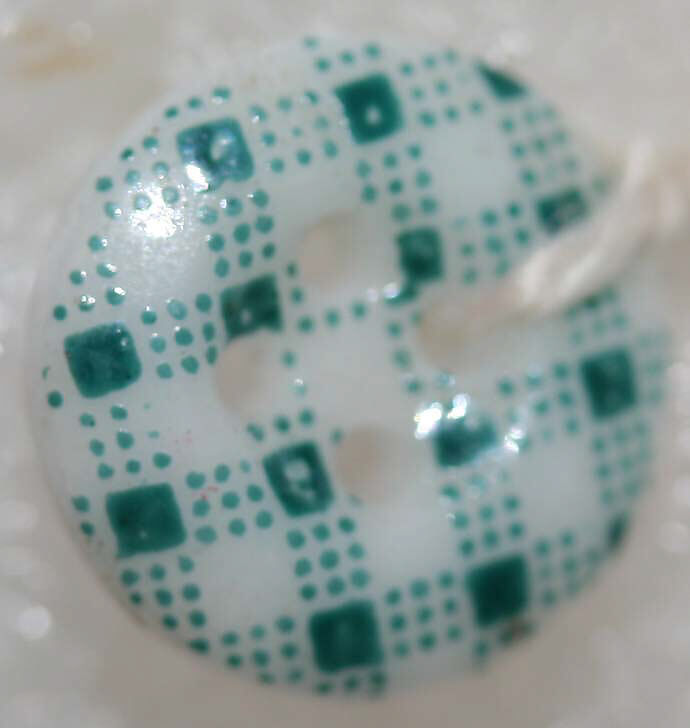 Button, china, British