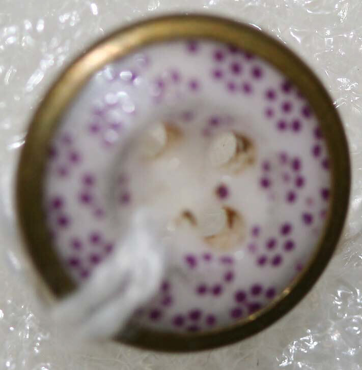 Button, china, British