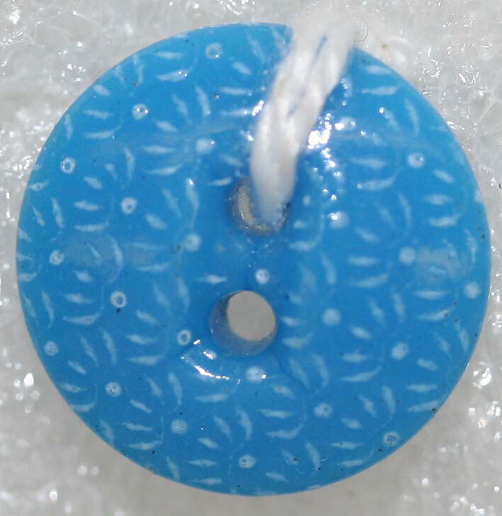 Button, china, British