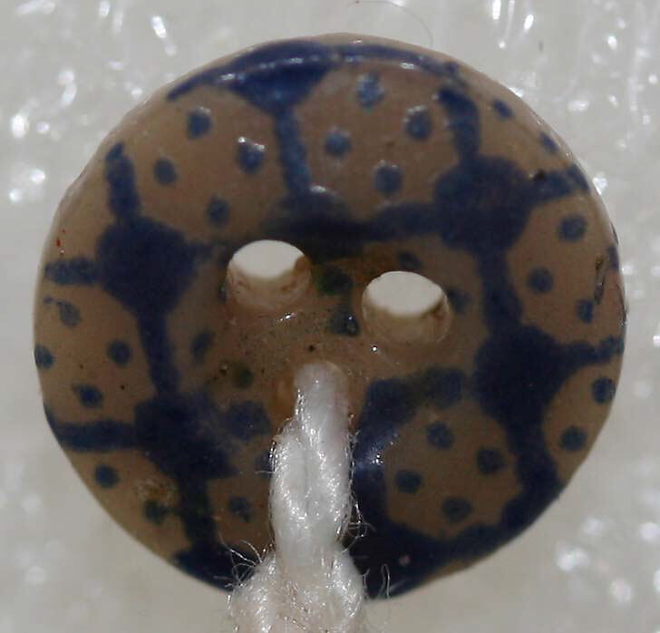 Button, china, British