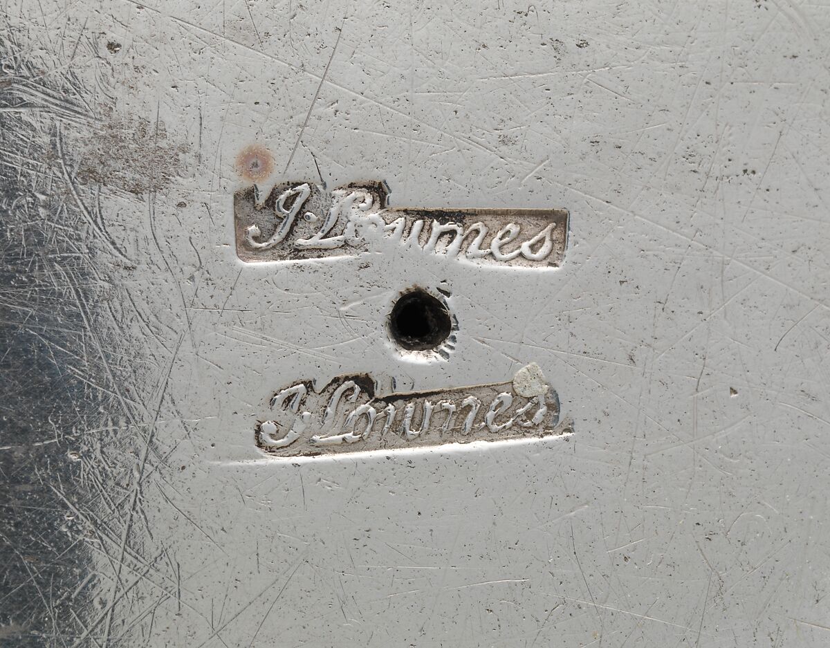 Candle Holder, Joseph Lownes (1758–1820), Silver, steel, American