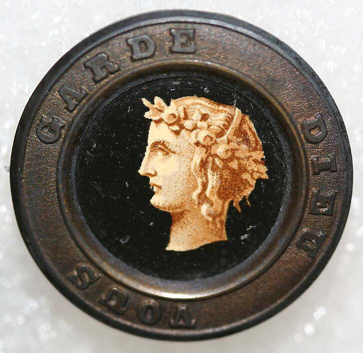Button, [no medium available], American or European