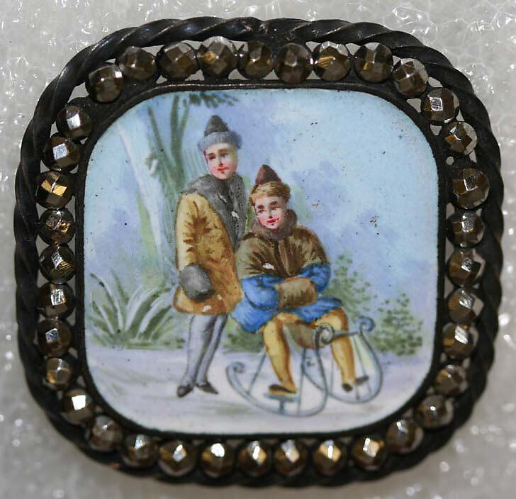 Button, [no medium available], American or European
