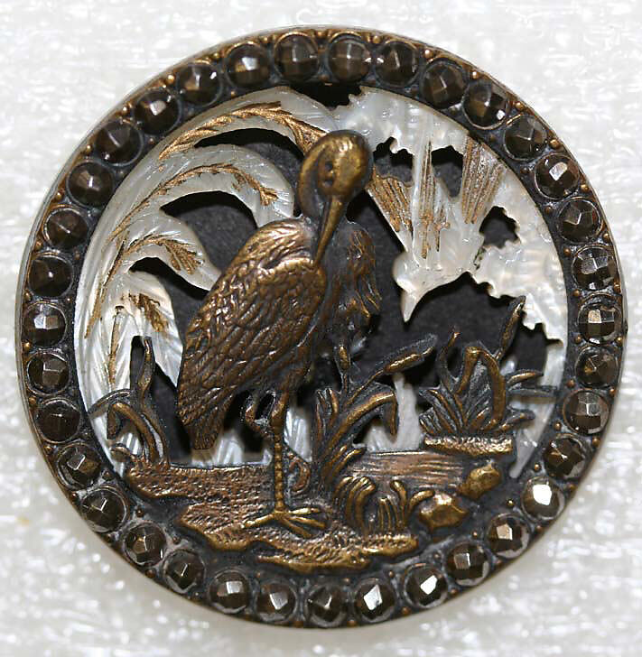 Button, [no medium available], American or European