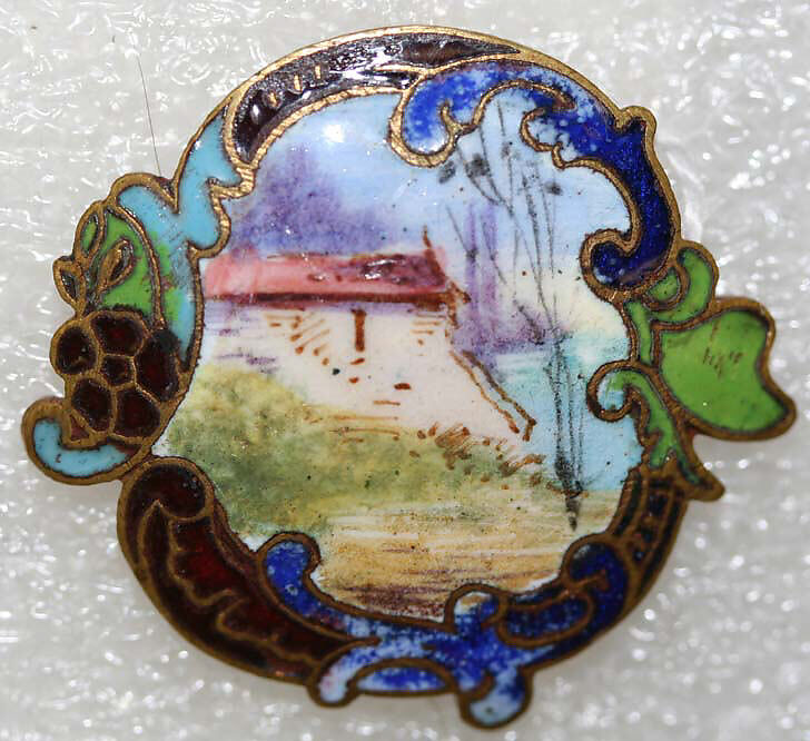 Button, [no medium available], American or European