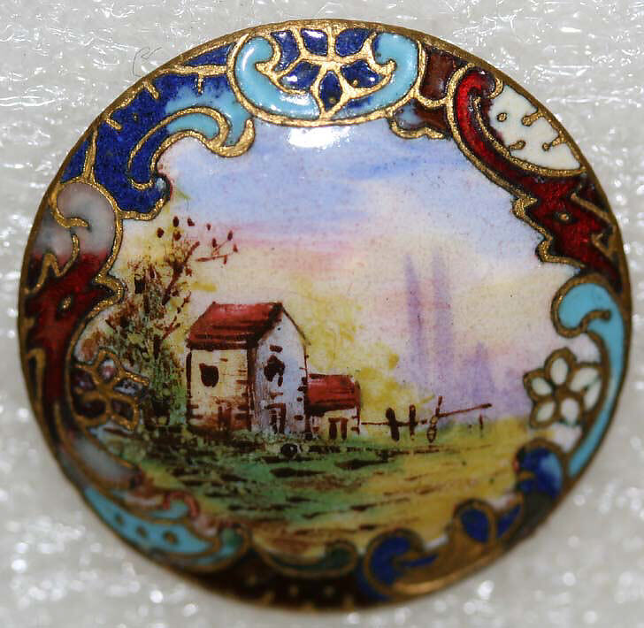 Button, [no medium available], American or European