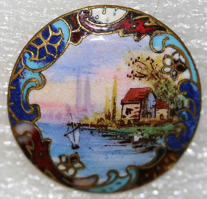 Button, [no medium available], American or European