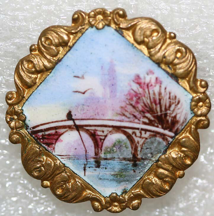 Button, [no medium available], American or European