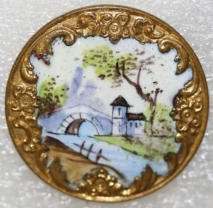 Button, [no medium available], American or European