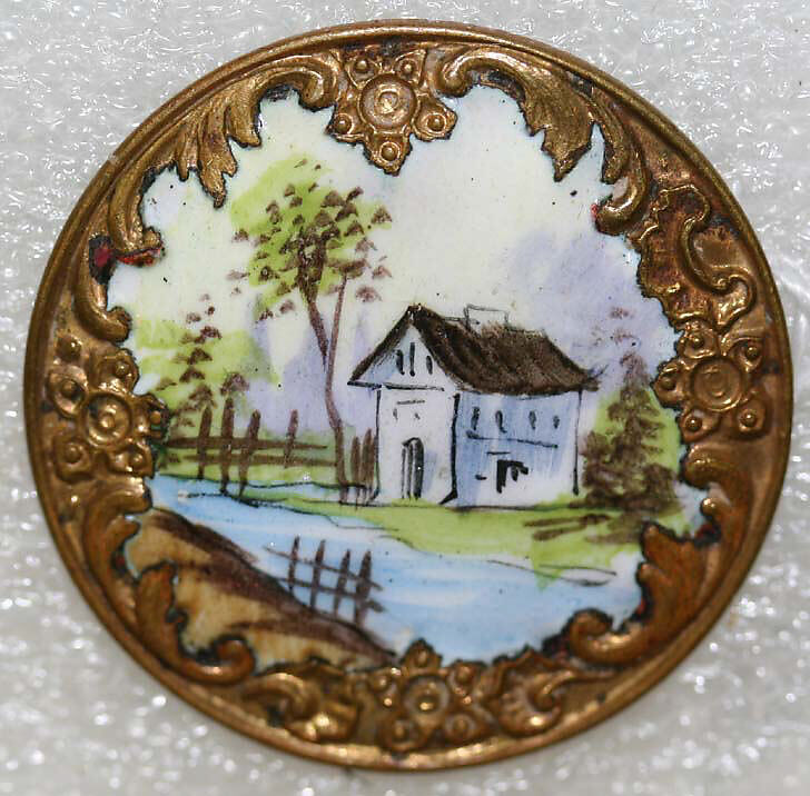 Button, [no medium available], American or European