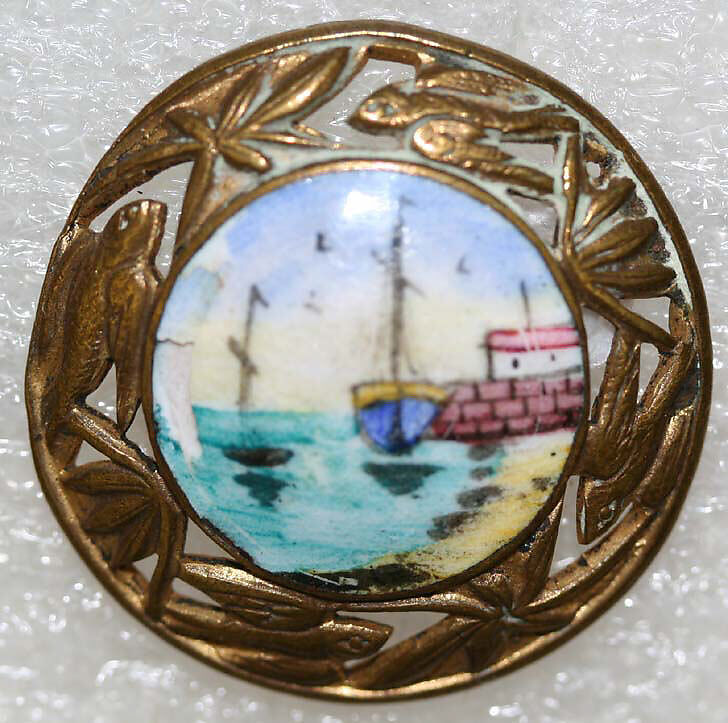 Button, [no medium available], American or European
