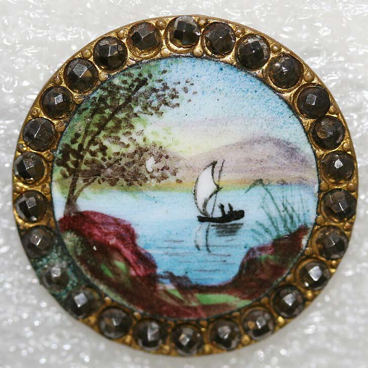 Button, [no medium available], American or European